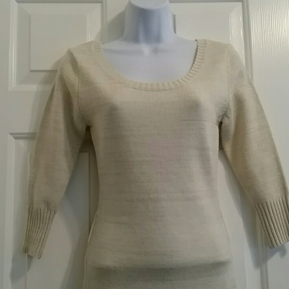 Rue21 S cream dress - Picture 2 of 4